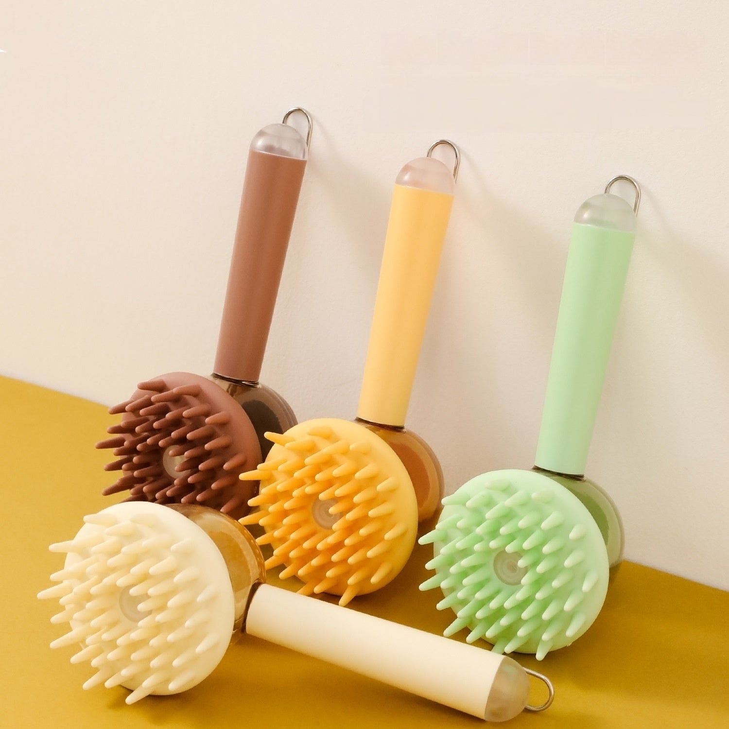 Pet grooming bath brush product detail