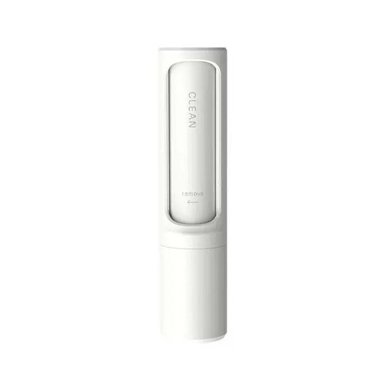 Reusable pet hair remover brush cleaning view